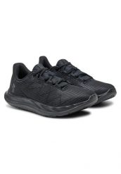Buty damskie Under Armour Charged Speed Swift. Czarne obuwie sportowe damskie Under Armour, bez wzorów, z materiału, do biegania. Za 180.99 zł.