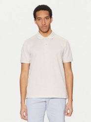 Calvin Klein Polo K10K114475 Beżowy Regular Fit. Brązowe koszulki polo męskie Calvin Klein, m, bez wzorów, z bawełny, bez ramiączek. Za 209.99 zł.
