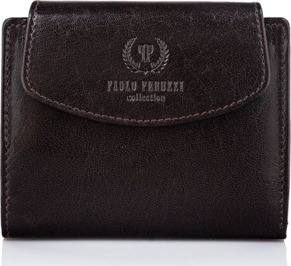 Paolo Peruzzi SKÓRZANY PORTFEL DAMSKI PAOLO PERUZZI RFID T-12-BR. Portfele damskie Paolo Peruzzi, bez wzorów. Za 116.09 zł.