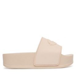 Klapki Liu Jo. Czerwone klapki damskie Liu Jo, bez wzorów, bez obcasa. Za 279.99 zł.