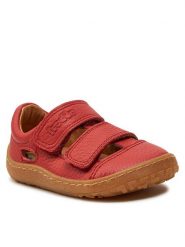 Froddo Sandały Barefoot Sandal G3150266-5 M Czerwony. Czerwone sandały chłopięce Froddo, ze skóry, bez zapięcia. Za 229.99 zł.
