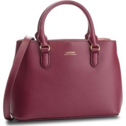 Torebka LAUREN RALPH LAUREN - Marcy 431719699004 Merlot/Rose Smoke. Czerwone torebki do ręki damskie Lauren Ralph Lauren, ze skóry ekologicznej. Za 1,219.90 zł.