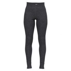 Legginsy termoaktywne damskie Odlo ACTIVE WARM ECO. Szare bielizna termoaktywna damska Odlo, bez wzorów, bez ramiączek. Za 249.99 zł.
