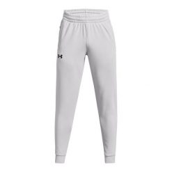 Spodnie do biegania Under Armour Fleece®. Czarne spodnie sportowe męskie Under Armour, s, bez wzorów, z dresówki, do biegania. Za 271.00 zł.