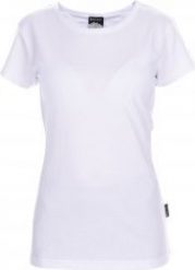 Hi-Tec Koszulka damska LADY PLAIN White r. XXL. Białe t-shirty damskie Hi-tec, xxl, bez wzorów, bez kołnierzyka. Za 33.01 zł.