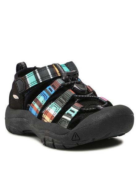 Keen Sandały Newport H2 1026271 Czarny. Czarne sandały dziewczęce Keen, ze skóry, bez zapięcia. Za 239.99 zł.