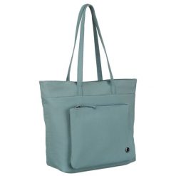 Shopperka damska Peterson PTN CSM-14 niebieska. Niebieskie torebki shopper damskie Peterson, bez wzorów, bez dodatków. Za 94.99 zł.