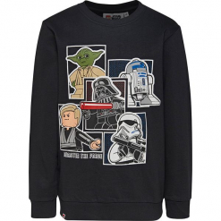 Bluza w kolorze czarnym. Bluzy dla chłopców marki bonprix. W wyprzedaży za 45.95 zł.