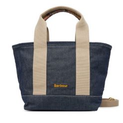 Torebka Barbour. Niebieskie torebki do ręki damskie Barbour, bez wzorów, klasyczne, bez dodatków. Za 569.99 zł.