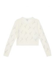 Guess Sweter J5BR28Z0870 Beżowy Regular Fit. Brązowe swetry dla dziewczynek Guess, z aplikacjami, z syntetyku, bez kołnierzyka, bez ramiączek, bez kaptura. Za 139.99 zł.