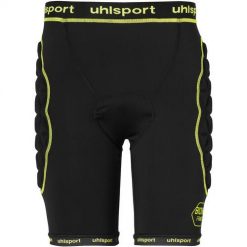 Wyściełane spodenki bramkarskie Uhlsport Bionikframe. Czarne szorty męskie Uhlsport, na lato, m, bez wzorów. W wyprzedaży za 225.50 zł.