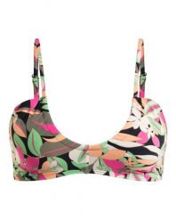 Stanik bikini z miseczkami dla Kobiety PRINTED BEACH CLASSICS Czarny. Czarne bikini damskie Roxy, s, bez wzorów. Za 179.00 zł.