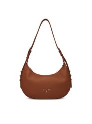 Patrizia Pepe Torebka 8B0311/L001-B111 Brązowy. Brązowe torebki do ręki damskie Patrizia Pepe, bez wzorów, ze skóry, bez dodatków. Za 1,129.00 zł.