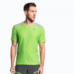 Koszulka rowerowa męska Schöffel Repetition. Zielone buty sportowe męskie Schöffel, m, bez wzorów, bez kołnierzyka, bez ramiączek, rowerowe. Za 319.99 zł.