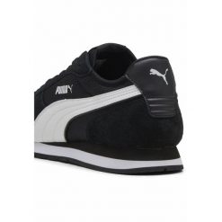 Sneakersy unisex ST MILER PUMA Black White. Białe obuwie sportowe damskie Puma, bez wzorów, z materiału, trekkingowe. Za 358.00 zł.
