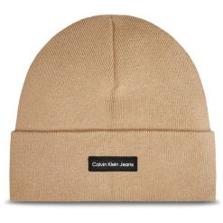 Czapka Calvin Klein. Brązowe czapki i kapelusze męskie Calvin Klein, na zimę, bez wzorów. Za 179.99 zł.