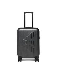Emporio Armani Walizka kabinowa EM001929 AF15459 U8097 Szary. Szare walizki męskie Emporio Armani, bez wzorów, z tworzywa sztucznego. Za 1,009.00 zł.