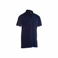 Koszulka polo do golfa 500 męska. Niebieskie koszulki polo męskie INESIS, z bawełny. Za 39.99 zł.