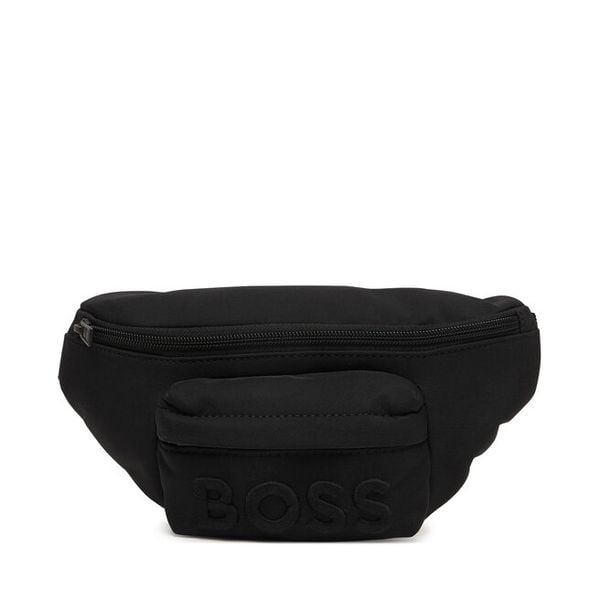 Nerka BOSS. Czarne saszetki męskie Boss, młodzieżowe, małe. Za 170.99 zł.
