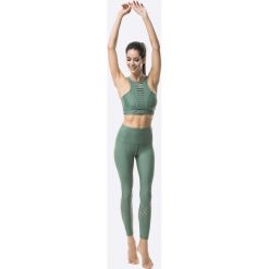 Cardio Bunny - Legginsy Okapi. Zielone legginsy damskie Cardio Bunny, z dzianiny. W wyprzedaży za 139.90 zł.