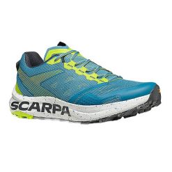 Buty do biegania męskie SCARPA Spin Planet. Niebieskie buty sportowe męskie Scarpa, bez zapięcia, do biegania. Za 509.99 zł.