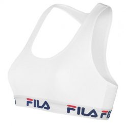 Bawełniany biustonosz damski Fila. Białe biustonosze Fila, bez wzorów, z bawełny. Za 86.25 zł.