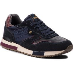 Sneakersy WRANGLER - Forest Suede WM182115 Navy 16. Półbuty na co dzień męskie marki Wrangler. W wyprzedaży za 249.00 zł.