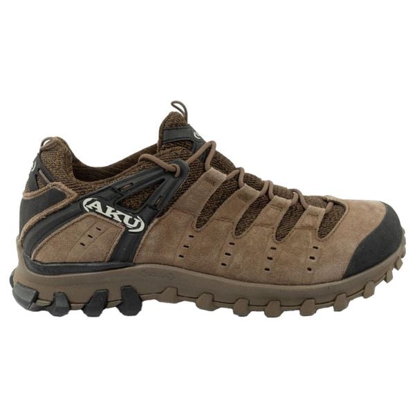 Męskie Buty Alterra Lite Leather GORETEX. Brązowe trekkingi męskie Aku, trekkingowe, gore-tex. Za 818.99 zł.