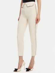 Elisabetta Franchi Spodnie materiałowe PA-T71-51E2-V360 Écru Regular Fit. Spodnie materiałowe damskie Elisabetta Franchi, bez wzorów, z materiału. Za 819.99 zł.