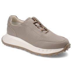 Beżowe Sneakersy Artiker Modne Obuwie Damskie. Brązowe półbuty damskie Artiker, bez wzorów, z jeansu, eleganckie, bez obcasa, bez zapięcia. Za 199.00 zł.
