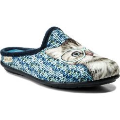 Kapcie GRÜNLAND - Faye CI2206-B5 Blu. Niebieskie kapcie damskie Grünland, z materiału. Za 129.00 zł.