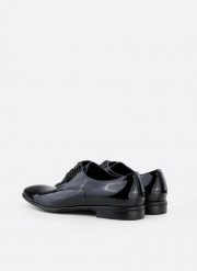 PAKO LORENTE – Obuwie męskie P000B-BX-023-C-0. Czarne eleganckie półbuty Pako Lorente, eleganckie, z otwartym noskiem, bez zapięcia. Za 599.99 zł.