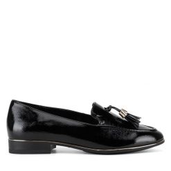 Loafersy Clara Barson. Czarne mokasyny damskie Clara Barson. Za 83.99 zł.