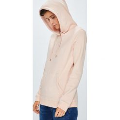 Roxy - Bluza. Szare bluzy damskie marki Roxy, z nadrukiem, z bawełny. W wyprzedaży za 169.90 zł.