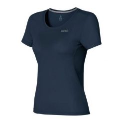 Odlo Koszulka s/s crew neck MAREN granatowa r. M (221821). Bluzki damskie marki Odlo. Za 55.43 zł.