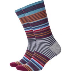 Skarpetki BURLINGTON STRIPE Pomarańczowy|Print|Szary. Skarpety męskie marki Burlington. Za 80.00 zł.