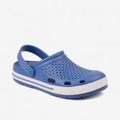 Chodaki męskie Coqui. Niebieskie skarpety męskie Coqui, bez wzorów. Za 155.99 zł.