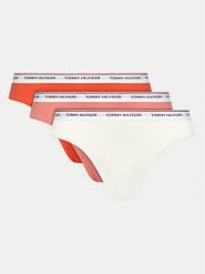 Tommy Hilfiger Komplet 3 par fig klasycznych UW0UW04895 Kolorowy. Figi damskie Tommy Hilfiger, xs, bez wzorów, z bawełny. Za 129.99 zł.
