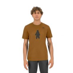 T-shirt Karpos Wild Animal. Brązowe t-shirty męskie KARPOS, l, bez wzorów, z bawełny, bez kołnierzyka. Za 172.10 zł.