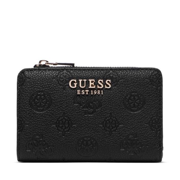 Portfel Guess. Czarne portfele damskie Guess, z aplikacjami. Za 264.99 zł.