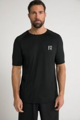 Męska Koszulka funkcyjna FLEXNAMIC® fitness rękaw 1/2 QuickDry. Niebieskie koszulki sportowe męskie JAY-PI, m, bez wzorów, z elastanu, bez kołnierzyka, bez ramiączek, na fitness i siłownię. Za 139.99 zł.