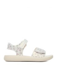 DeeZee Sandały CEO-CSS20624-02 Biały. Białe sandały dziewczęce DeeZee, z materiału, bez zapięcia. Za 79.99 zł.