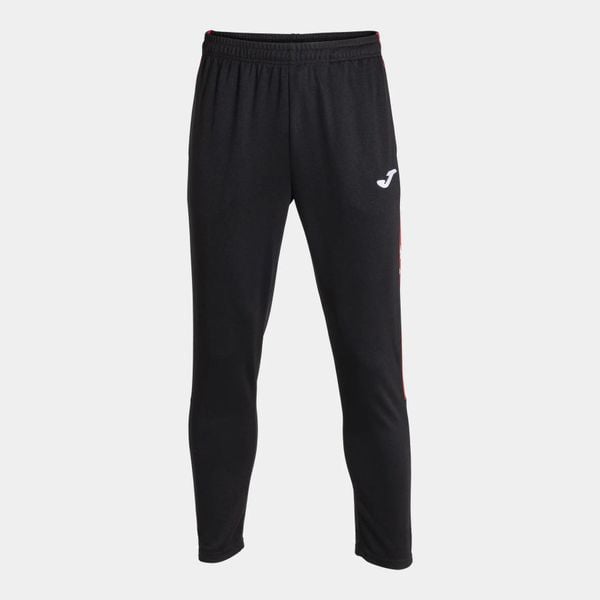 Spodnie dresowe Joma Olimpiada. Czarne spodnie sportowe męskie Joma, m, bez wzorów, z dresówki, do piłki nożnej. Za 238.50 zł.