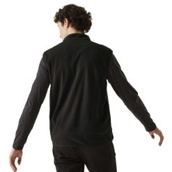 Męska Kamizelka Polarowa Frankie. Czarne bluzy męskie Regatta, m, bez wzorów, z polaru, bez kaptura. Za 78.99 zł.