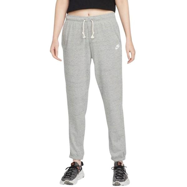 Damska Odzież Sportowa Vintage Gym Jogging Bottoms. Szara spodnie sportowe damskie Nike, bez wzorów, do biegania. Za 268.99 zł.