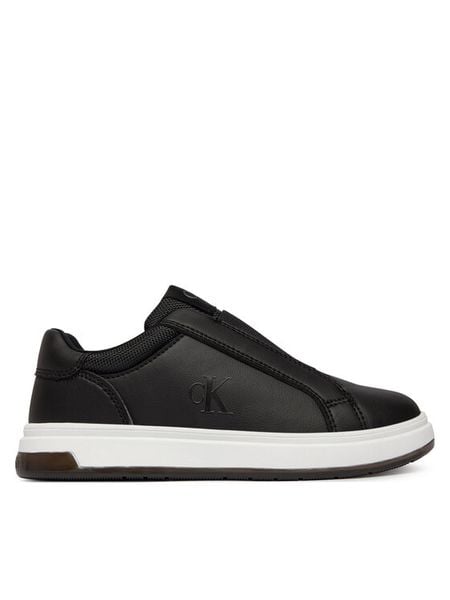 Calvin Klein Sneakersy V3X9-83295-1355999 M Czarny. Czarne trampki i tenisówki chłopięce Calvin Klein, bez wzorów, ze skóry, bez zapięcia. Za 399.99 zł.