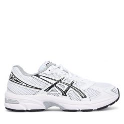 Sneakersy Asics. Białe trampki i tenisówki chłopięce Asics, bez wzorów, bez zapięcia. Za 349.99 zł.