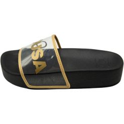 Klapki DC Shoes Dc Slide Platform Se, Kobiety. Czarne klapki damskie DC Shoes, bez wzorów, bez obcasa. Za 148.25 zł.