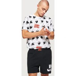 Piżama dwuczęściowa JOHNNY BRAVO - Czarny. Czarne piżamy męskie Cropp. Za 89.99 zł.