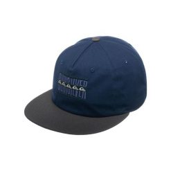 Czapka Snapback dla Mężczyzn QS FRASSNASSA Niebieski. Niebieskie czapki i kapelusze męskie Quiksilver, bez wzorów, z bawełny. Za 139.99 zł.